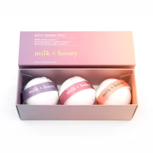 Load image into Gallery viewer, Milk and Honey | Bath Bomb Trio
