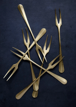 Load image into Gallery viewer, Erica Moody Metal Work | Brass Serving Fork
