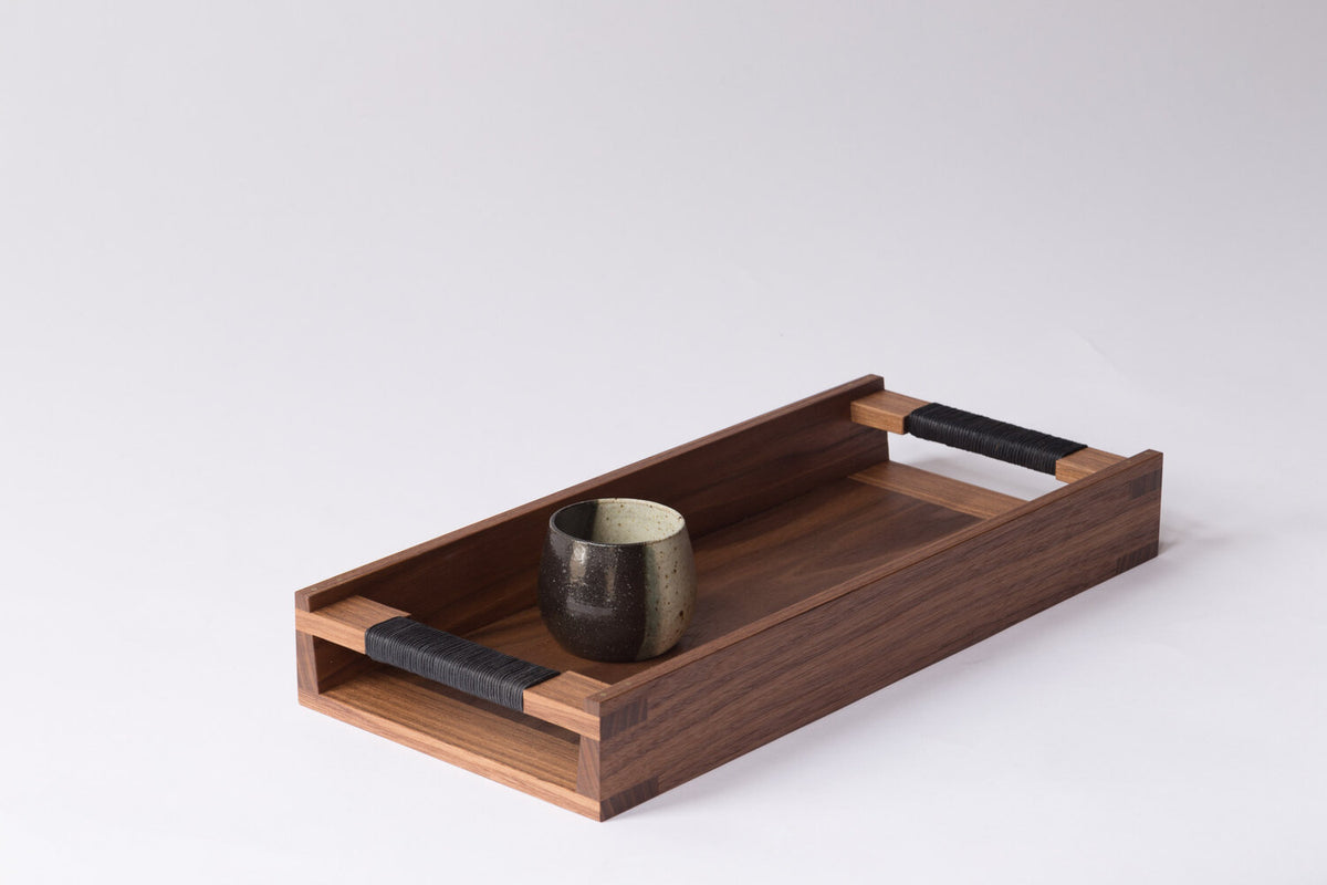 Heide Martin Rectangular Wood Tray | Jessie Tobias Design Shop