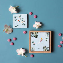 Load image into Gallery viewer, Just floating around | StoryTiles art on tile
