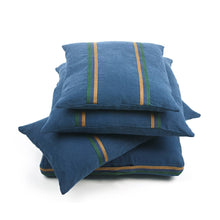 Load image into Gallery viewer, Libeco | Max Pillow cover with insert | 63x63cm Indigo
