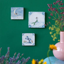 Load image into Gallery viewer, Catching dreams | StoryTiles art on tile
