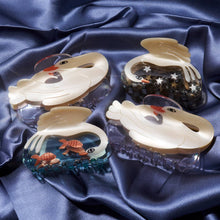 Load image into Gallery viewer, Winona Irene | Cygnet Claw - White Mother Swan Bird Acetate Hair Clip
