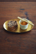 Load image into Gallery viewer, Fog Linen Work | Brass Oval Tray (S)
