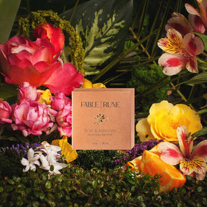 Fablerune |Bar Soap | Rose & Amaranth | 4oz