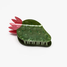 Load image into Gallery viewer, Nopal Succulent Cactus FlowerWomen&#39;s Acetate Hair Claw Clip
