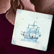 Load image into Gallery viewer, Wind in the sails | StoryTiles art on tile
