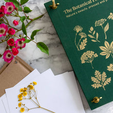 Load image into Gallery viewer, The Botanical Flower Press – Linen Cover &amp; Gold Foil
