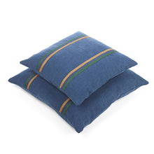 Load image into Gallery viewer, Libeco | Max Pillow cover with insert | 63x63cm Indigo

