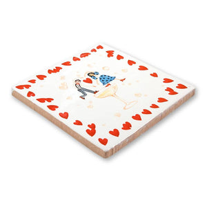 Cheers to love | StoryTiles art on tile
