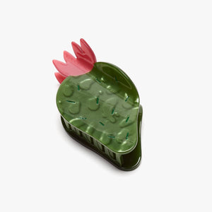 Nopal Succulent Cactus FlowerWomen's Acetate Hair Claw Clip