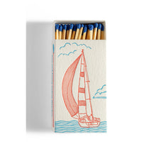 Load image into Gallery viewer, Color Box | Sailboat | Fun &amp; Fancy Safety Matches

