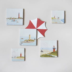 Salty sand van Ameland | StoryTiles art on tile