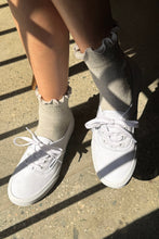 Load image into Gallery viewer, Le Bon Shoppe | Ruffled Hugger Crew Socks
