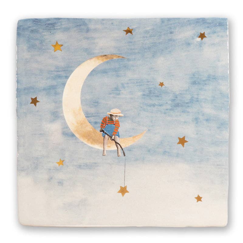 Catching dreams | StoryTiles art on tile