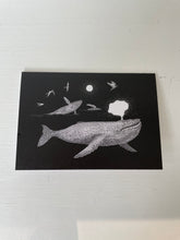 Load image into Gallery viewer, Skaar for Jessie Tobias Design | Whale &amp; Squid Notecard
