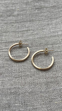 Load image into Gallery viewer, Emily Shaffer | 14k Gold Large Twist Hoops
