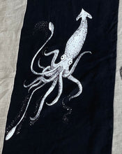 Load image into Gallery viewer, Skaar for Jessie Tobias Design | Whale &amp; Squid Linen Tea Towels
