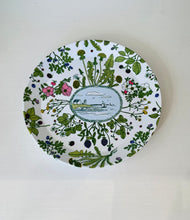Load image into Gallery viewer, Skaar for Jessie Tobias Design | 7&quot; Party Plates - Camden/Rockport Summer Toile Design - Set of 4
