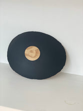 Load image into Gallery viewer, Max Miller | White Ash Oval Bowl with Black Milk Paint Bottom
