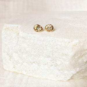 Sky Eyes Fine Jewelry | Earrings, Solid Recycled 10k & 14k Posts White Lab Grown Diamonds
