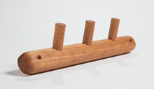 Load image into Gallery viewer, Dirt Wood Brass | Niko - 3 or 6 Peg Rack
