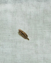Load image into Gallery viewer, Sky Eyes Fine Jewelry | Earrings - Single Stud, Feather 14k Gold
